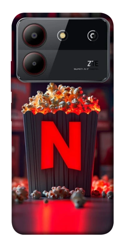 Чохол на ZTE Blade A54 4G Netflix and popcorn фото 1 з 1