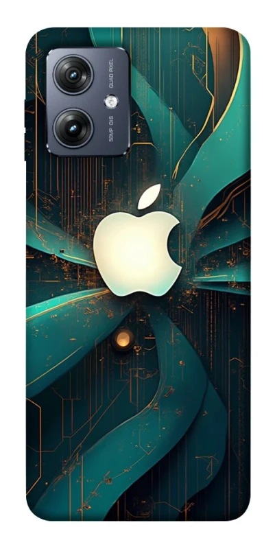 Чохол на Motorola Moto G54 Apple logo ver.4 фото 1 з 1