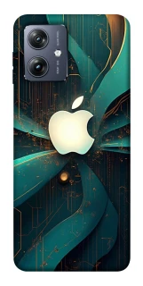 Чохол на Motorola Moto G54 Apple logo ver.4 фото 1 Чохол на Motorola Moto G54 Apple logo ver.4 фото 1 з 1