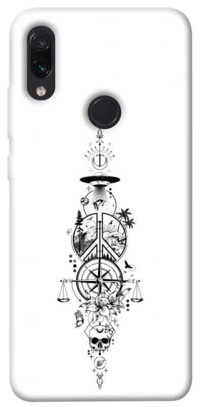 Чехол на Xiaomi Redmi Note 7 / Note 7 Pro / Note 7s Tattoo ver.7 фото 1 из 1