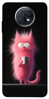 Чехол на Xiaomi Redmi Note 9 5G / Note 9T Розовый котёнок фото 1 из 1