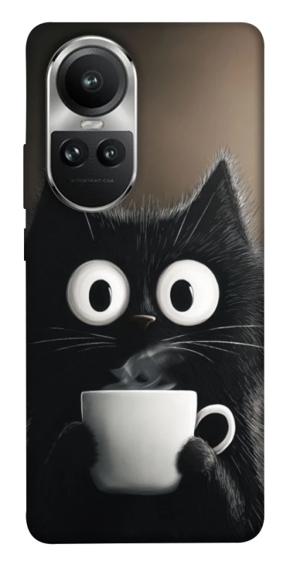 Чохол на Oppo Reno 10 morning cat фото 1 з 1