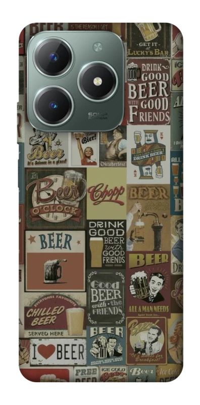 Чохол на Realme C61 Retro collage ver.1 фото 1 з 1