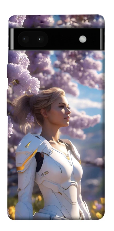 Чехол на Google Pixel 6a Cyber space girl ver.1 фото 1 из 1