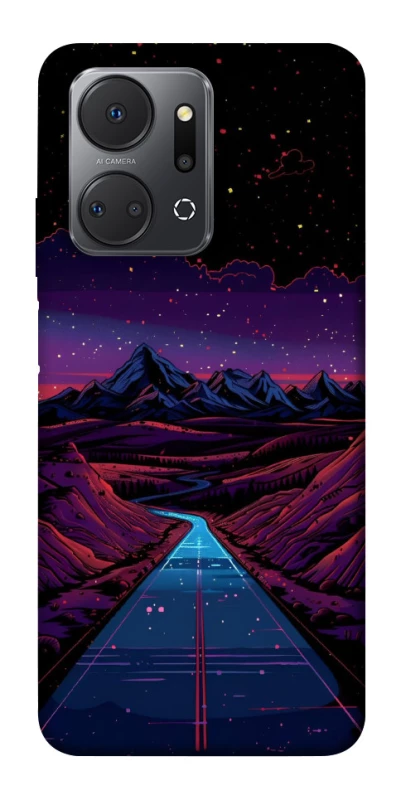 Чехол на Huawei Honor X7a Cyber mountain фото 1 из 1