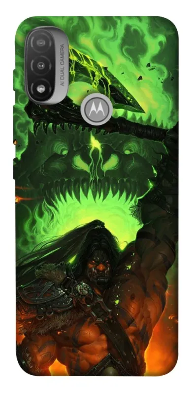 Чохол на Motorola Moto E20 Gromash Hellscream фото 1 з 1