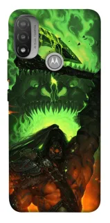 Чехол на Motorola Moto E20 Gromash Hellscream фото 1 из 1