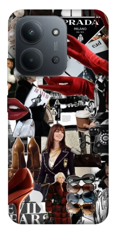 Чохол на Xiaomi Redmi 15C (Global) Fashion collage ver.13 фото 1 з 1