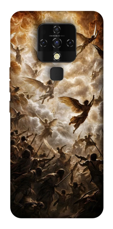 Чехол на TECNO Camon 16 SE angels фото 1 из 1