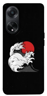 Чехол на Oppo A58 4G Волны Японии v2 фото 1 из 1