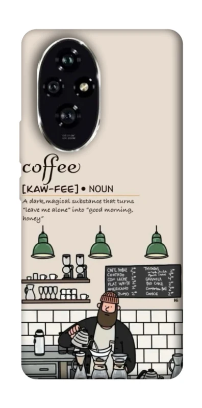 Чохол на Honor 200 Kaw-fee фото 1 з 1