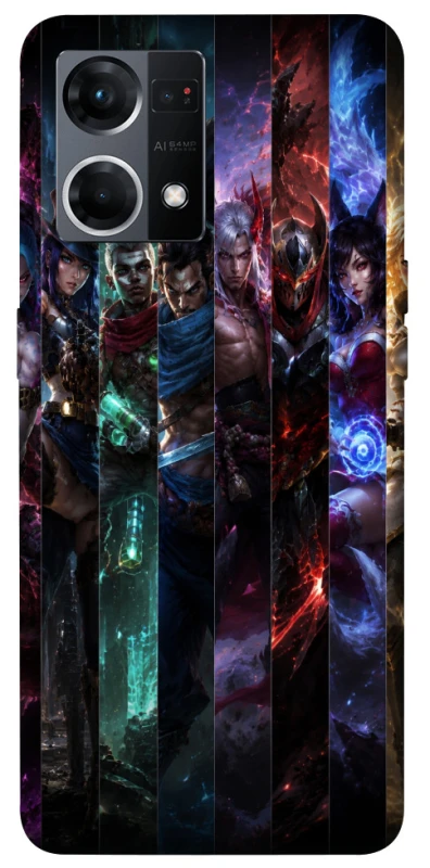 Чехол на Oppo Reno 7 4G League of Legends ver.2 фото 1 из 1
