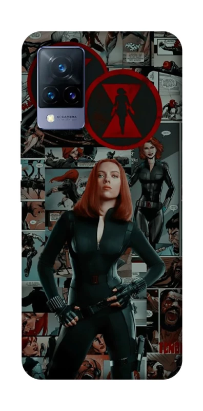 Чехол на Vivo V21 Black Widow фото 1 из 1