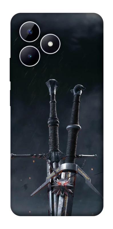 Чехол на Realme Note 50 5G Мечи Ведьмака фото 1 из 1