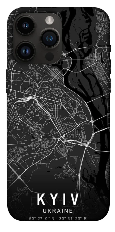 Чехол на Apple iPhone 14 Pro Max (6.7") Kyiv map фото 1 из 1