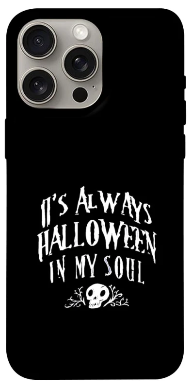 Чохол на Apple iPhone 15 Pro Max (6.7") Halloween in my soul фото 1 з 1