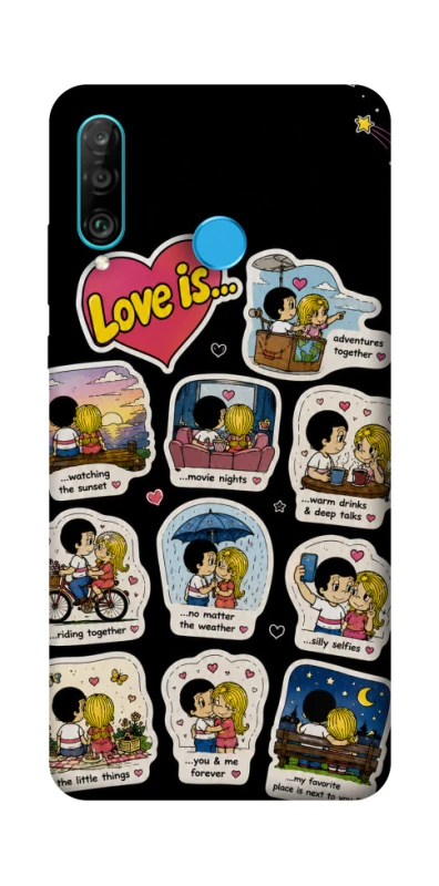 Чохол на Huawei P30 lite Love is ver.4 фото 1 з 1
