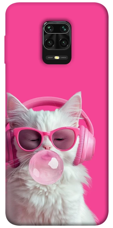 Чехол на Xiaomi Redmi Note 9s / Note 9 Pro / Note 9 Pro Max Pink kitty фото 1 из 1
