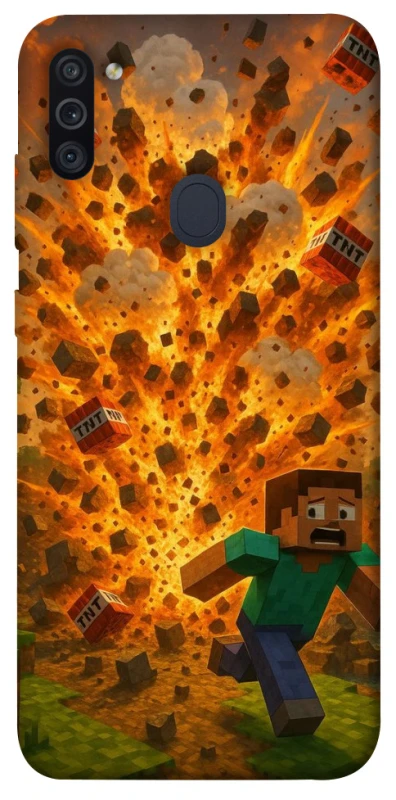 Чохол на Samsung Galaxy M11 Minecraft v7 фото 1 з 1