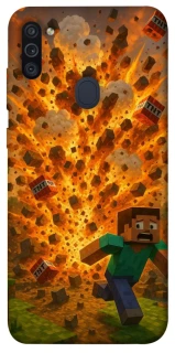 Чохол на Samsung Galaxy M11 Minecraft v7 фото 1 з 1