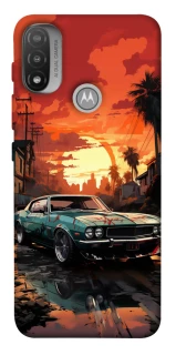 Чохол на Motorola Moto E20 Car at sunset фото 1 з 1