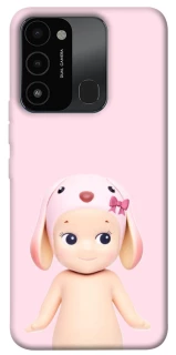 Чехол на TECNO Spark 8C Pink Ribbon Hop фото 1 из 1
