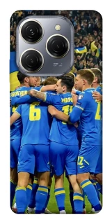 Чехол на TECNO Spark 20 Pro Сборная Украины v3 фото 1 из 1