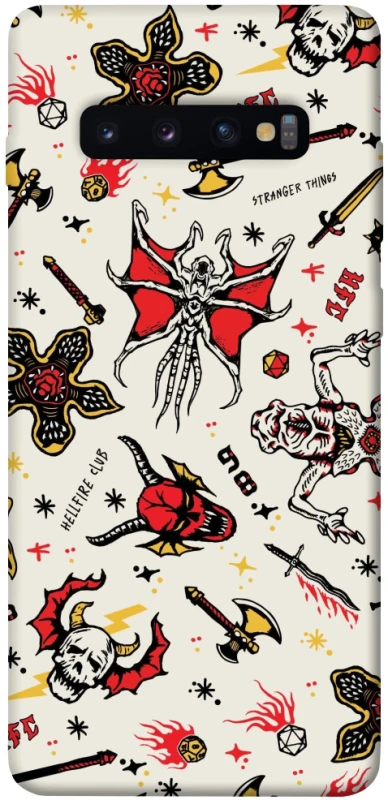 Чохол на Samsung Galaxy S10+ Stranger Things ver.2 фото 1 з 1