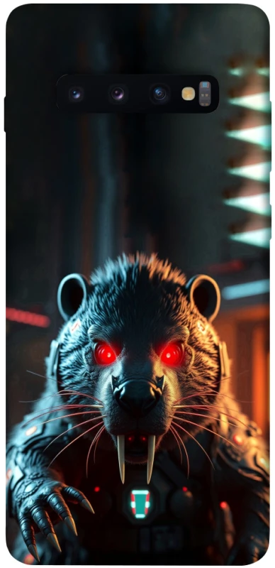 Чохол на Samsung Galaxy S10+ Cyber ​​beaver фото 1 з 1