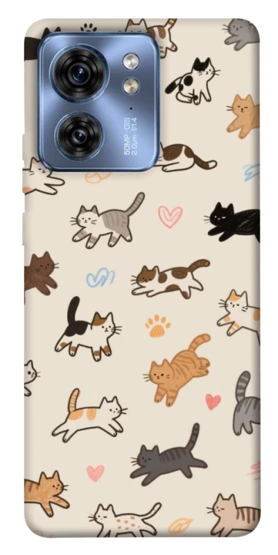 Чохол на Motorola Edge 40 Cat style ver.2 фото 1 з 1