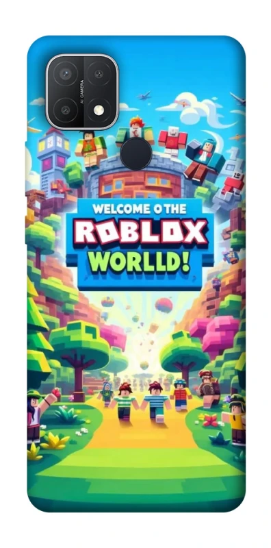 Чохол на Oppo A15s / A15 Roblox World фото 1 з 1