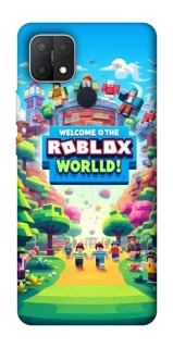 Чехол на Oppo A15s / A15 Roblox World фото 1 из 1