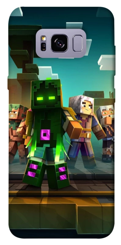 Чехол на Samsung G955 Galaxy S8 Plus Minecraft dungeon фото 1 из 1