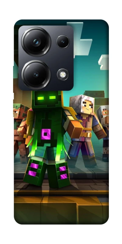 Чохол на Xiaomi Poco M6 Pro 4G Minecraft dungeon фото 1 з 1