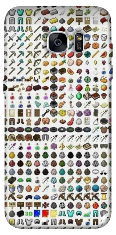 Чохол на Samsung G935F Galaxy S7 Edge Minecraft v2 фото 1 з 1