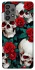 Чохол на Samsung Galaxy A73 5G skull and rose фото 1 з 1