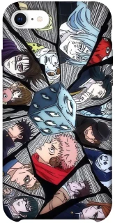 Чехол на Apple iPhone SE (2020) jujutsu kaisen v4 фото 1 из 1