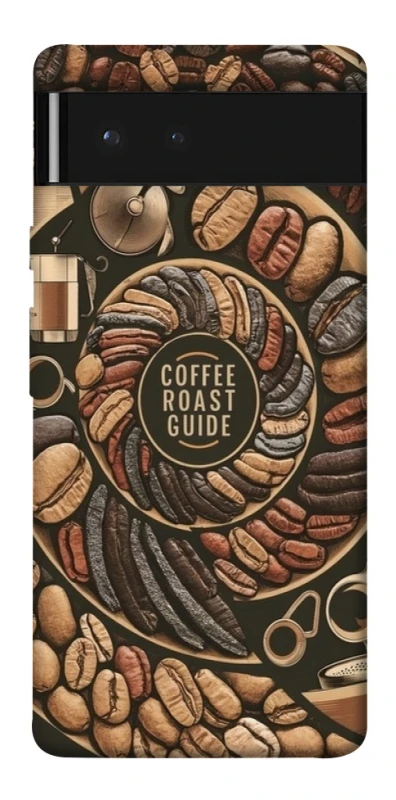 Чехол на Google Pixel 6 Coffee roast guide фото 1 из 1