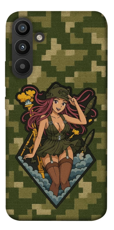 Чохол на Samsung Galaxy A34 5G Military Waifu фото 1 з 1
