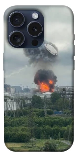 Чехол на Apple iPhone 15 Pro (6.1") Moscow never sleeps ver.4 фото 1 из 1