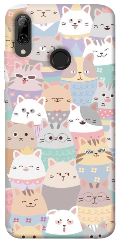 Чохол на Huawei P Smart (2019) Funny Kittens ver.2 фото 1 з 1