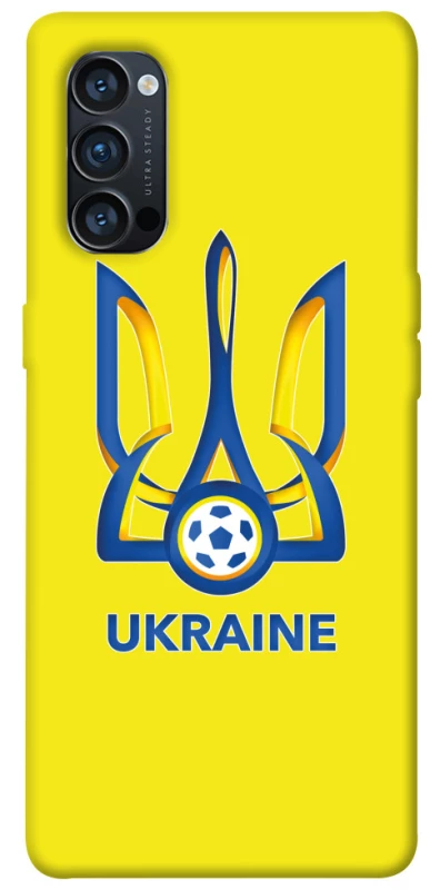 Чехол на Oppo Reno 4 Pro 5G Футбольный Герб фото 1 из 1