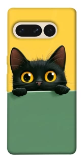 Чохол на Google Pixel 7 Pro Black cat v2 фото 1 з 1