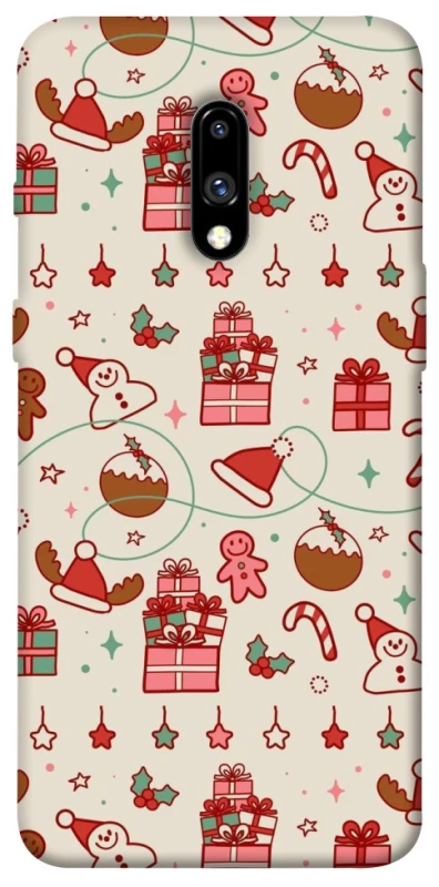 Чохол на OnePlus 7 Новорічний v14 фото 1 з 1