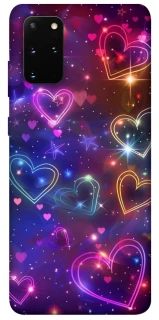 Чохол на Samsung Galaxy S20+ Drawn hearts фото 1 з 1