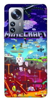 Чехол на Xiaomi 12 / 12X Minecraft world фото 1 из 1