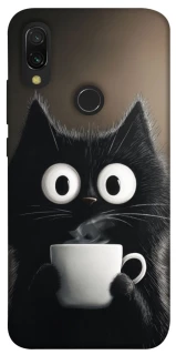 Чехол на Xiaomi Redmi 7 morning cat фото 1 из 1