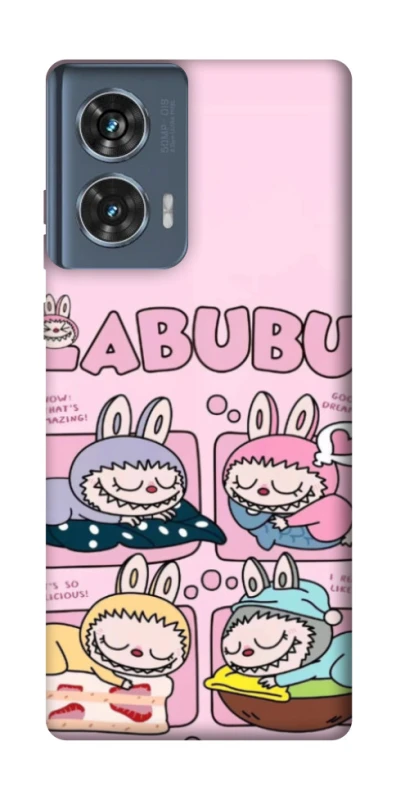 Чехол на Motorola Edge 50 Labubu Dreams Collage фото 1 из 1