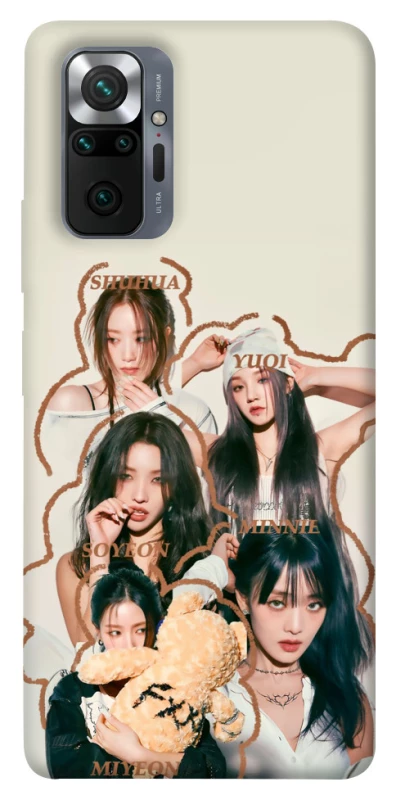 Чехол на Xiaomi Redmi Note 10 Pro (G)I-DLE фото 1 из 1