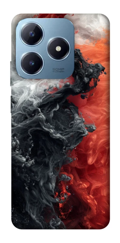 Чехол на Realme C63 Black and Red фото 1 из 1